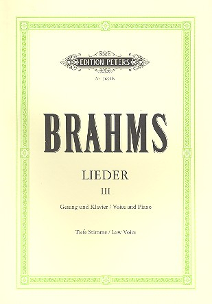 Lieder Band 3 für Gesang (mittel) und Klavier