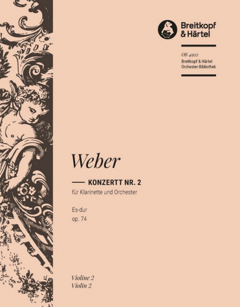 Konzert Nr.2 Es-Dur op.74 für Klarinette und Orchester