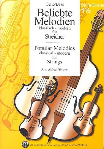 Beliebte Melodien Band 2 (Stufe 1,5) für Streichorchester