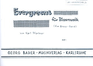 Evergreens Band 1: für Blasorchster