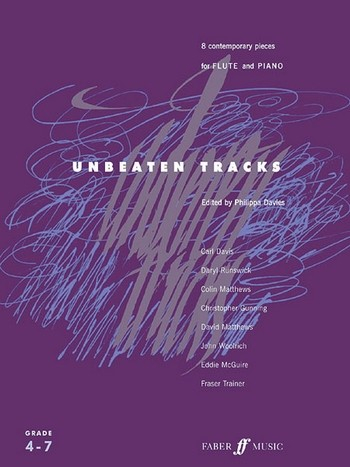 Unbeaten Tracks 8 contemporary pieces for flute and piano