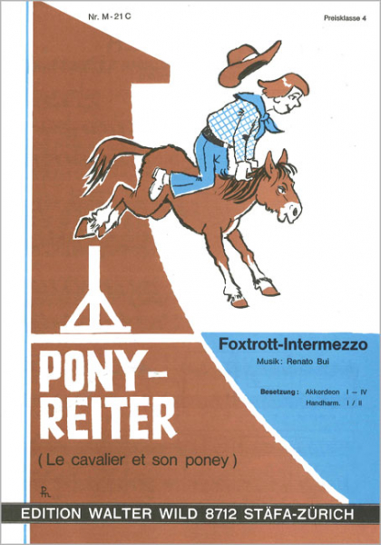 PONY-REITER FOXTROTT-INTERMEZZO (FUER AKKORDEONORCHESTER)