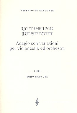 Adagio con variazioni für Violoncello und Orchester