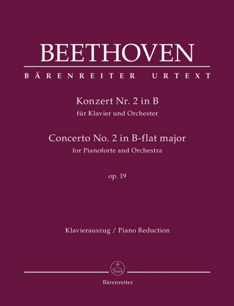 Konzert B-Dur Nr.2 op.19 für Klavier und Orchester für 2 Klaviere