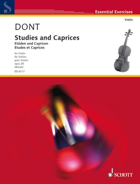 Etüden und Capricen op.35 für Violine