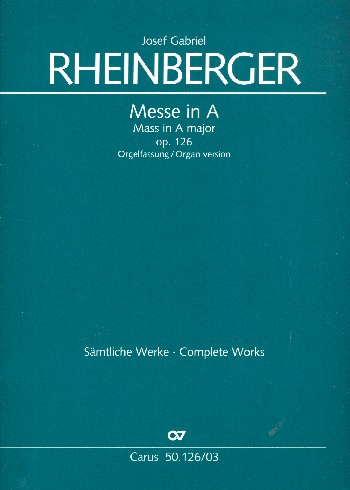 Messe A-Dur op.126 für Frauenchor und Orgel