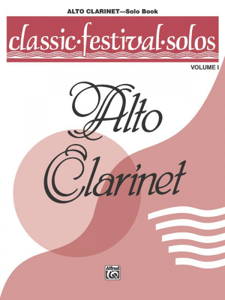 Classic Festival Solos for alto clarinet and piano