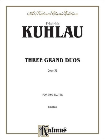 3 Grand Duos op.39 for 2 flutes