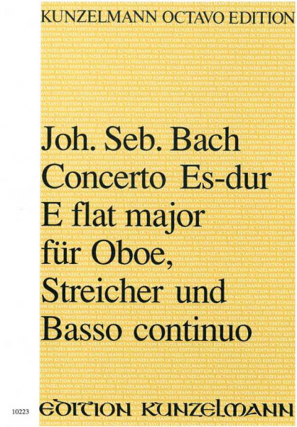 Concerto Es-Dur für Oboe, Streicher und Bc