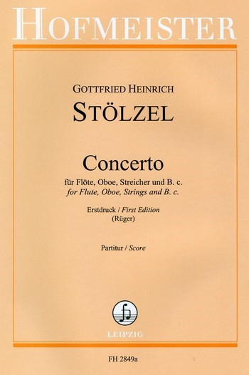 Concerto für Flöte, Oboe, Violinen, Violen und Bc