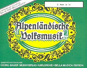 Alpenländische Volksmusik: für Blasorchester