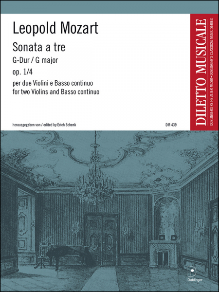 Sonata G-Dur à tre Nr.4 per 2 violini e bc