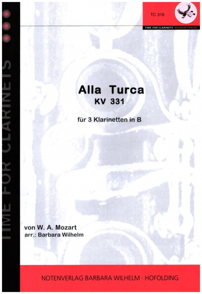 Allla turca KV331 für 3 Klarinetten