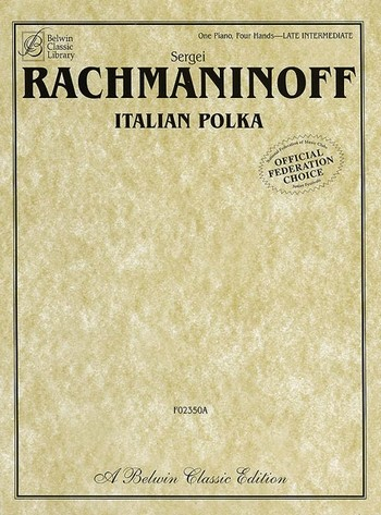 Italian Polka for piano 4 hands