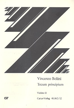 Tecum principium für Sopran und Orchester (Orgel)