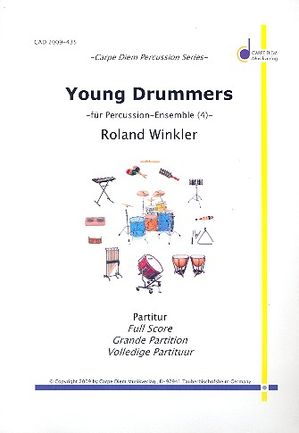 Young Drummers für Percussion-Ensemble (4 Spieler)