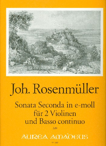 Sonata seconda für 2 Violinen und Bc Stimmen