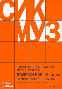 Sinfonie Nr.14 op.135 für Orchester