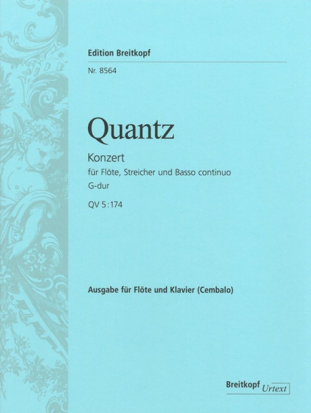 Konzert G-Dur für Flöte, Streicher und Bc