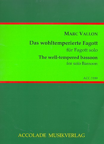 Das wohltemperierte Fagott für Fagott