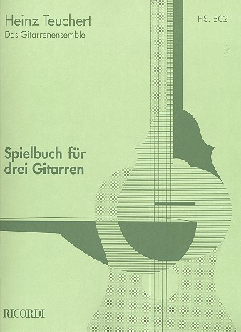 Spielbuch für 3 Gitarren Spielpartitur