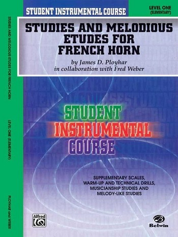 Studies and Melodious Etudes Level 1 for french horn (elementary)