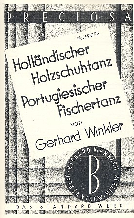 Holländischer Holzschuhtanz und Portugisischer Fischertanz: für Salonorchester