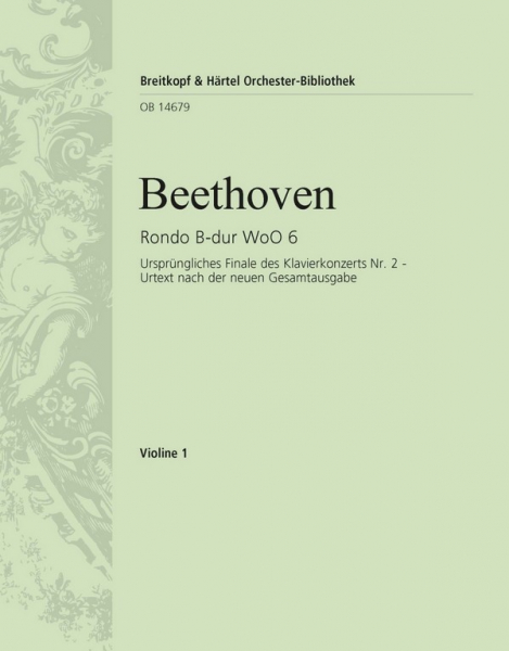 Rondo B-Dur WoO6 für Klavier und Orchester