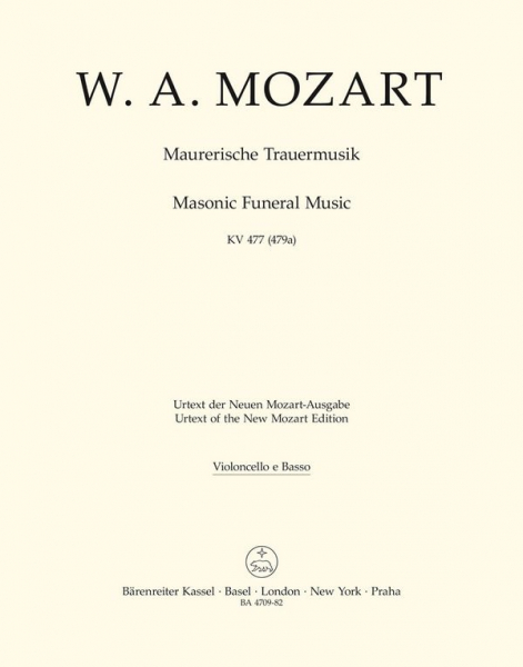 Maurerische Trauermusik KV477 für Orchester