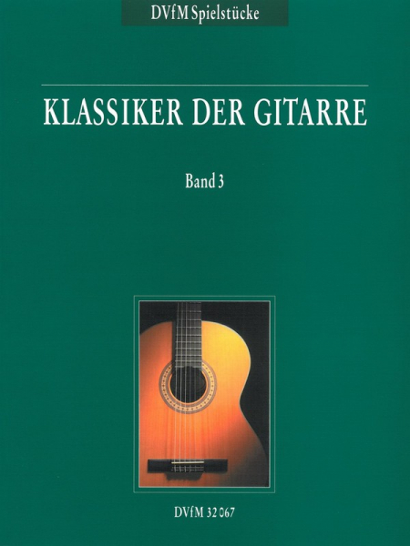 Klassiker der Gitarre Band 3 für Gitarre