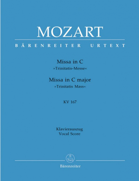 Messe C-Dur KV167 für Soli, gem Chor und Orchester