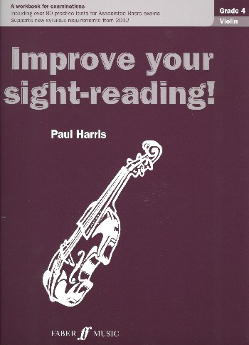 Improve your sight-reading Grade 4 for violin