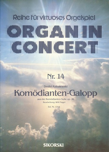 Komödianten-Galopp Organ in concert Nr.14