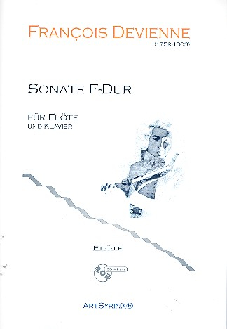 Sonate F-Dur (+CD) für Flöte und Klavier