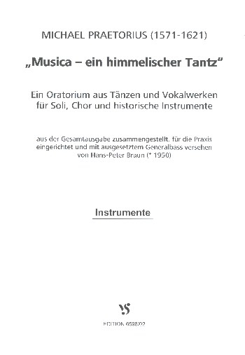 Musica - ein himmlischer Tanz für Soli, gem Chor und historische Instrumente