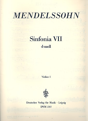 Sinfonia d-Moll Nr.7 für Streichorchester