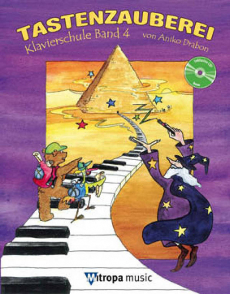 Tastenzauberei Band 4 (+CD) für Klavier