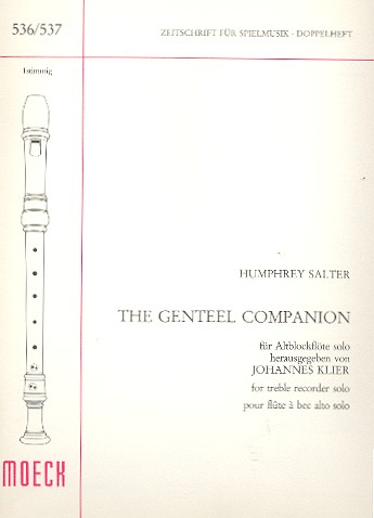 The Genteel Companion (1683) für Altblockflöte solo