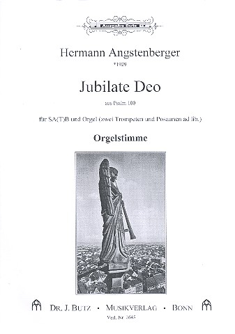 Jubilate Deo für gem Chor und Orgel (2 Trompeten und 2 Posaunen ad lib)