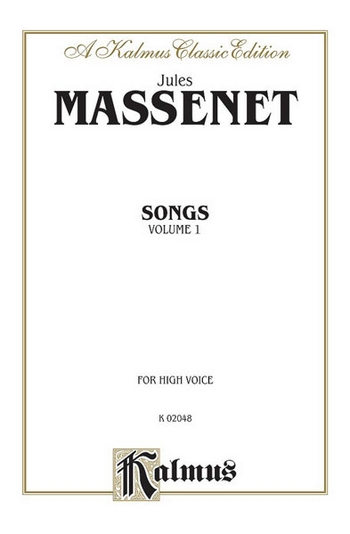 Songs vol.1 for high voice and piano