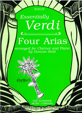 Essentially Verdi 4 arias for clarinet and piano