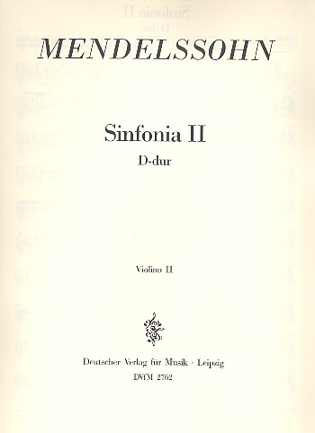 Sinfonia D-Dur Nr.2 für Streichorchester