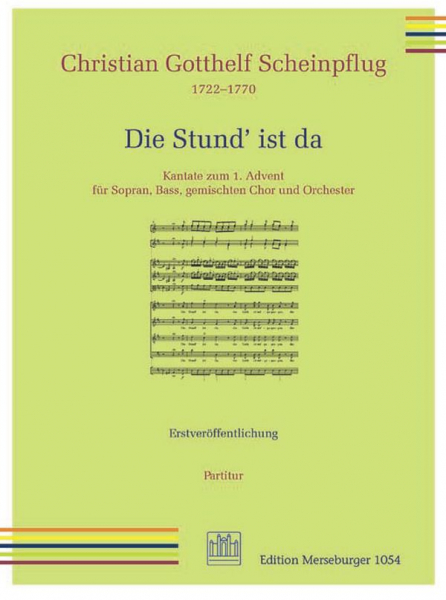 Die Stund&#039; ist da für Soli, gem Chor und Orchester