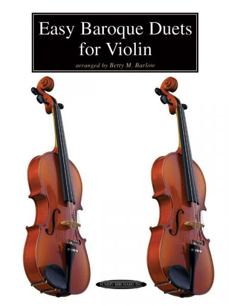 Easy baroque duets for 2 violins