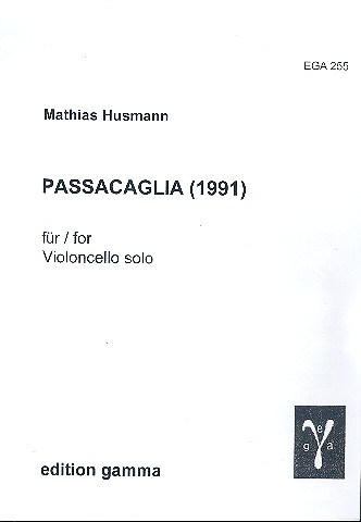 Passacaglia für Violoncello