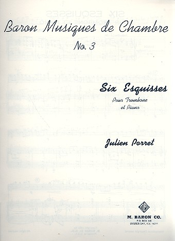 6 Esquisses for trombone and piano