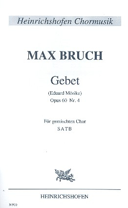 Herr schicke was du willst op.60,4 für gem Chor a cappella