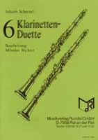 6 Duette für 2 Klarinetten