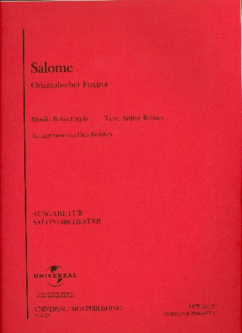 Salome für Salonorchester