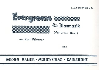 Evergreens Band 1: für Blasorchster